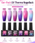 Preview: Set de 6 UV Thermo Gel Sparkle Bloom